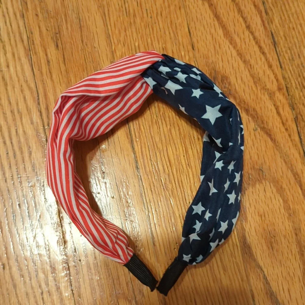American Flag Head Band